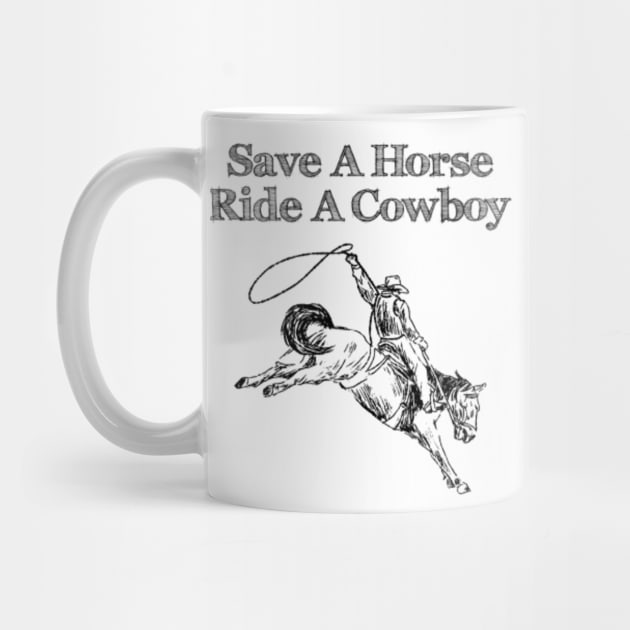 Save a Horse Ride a Cowgirl Lesbian Western Subtle Pride by BEZZAIM